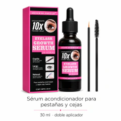 Sérum Para Pestañas Y Cejas 30 Ml Con Cepillo Y Pincel - Chicas Bond