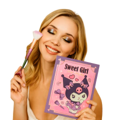 Paleta Maquillaje 117 Colores Personajes 4 Brochas - Chicas Bond
