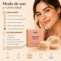 Parches Ojeras Hidrogel Koec Ginseng Retinal X60 Contorno - tienda online