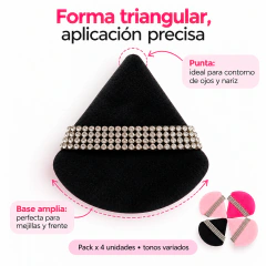 Esponjas Profesionales Cisne Triangular Microfibrax4 U. - tienda online