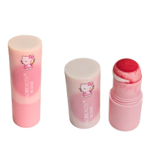 Set Maquillaje Kawaii Bolsita Rubor Gloss Máscara Delineador