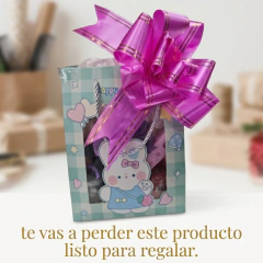 Set Regalo Kawaii Nena Maquillaje Peluche Llavero Stickers en internet