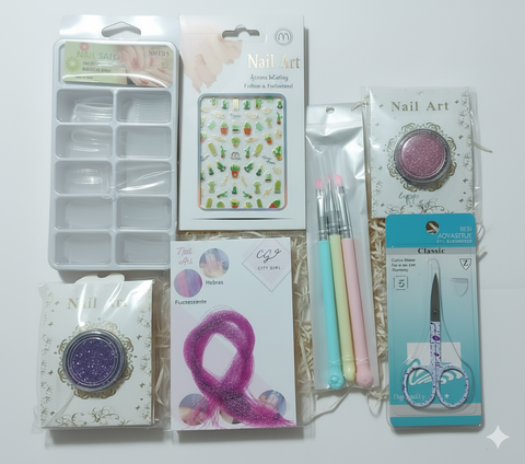 Kit capsulas duales + decoracion nails