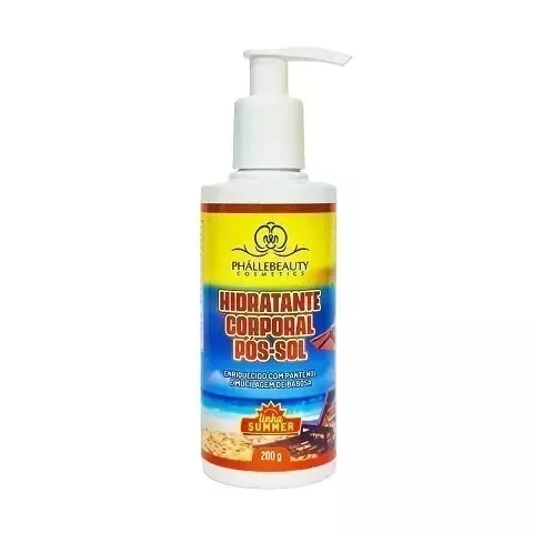Hidratante corporal pós sol Phállebeauty 200g