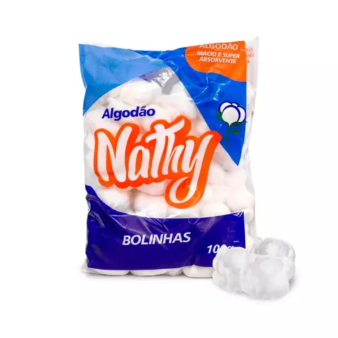 Algodão em bolas 100g Nathy - comprar online