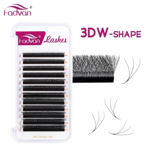 Cílios W 3D 0.07 D mix 8-14mm Fadvan - comprar online