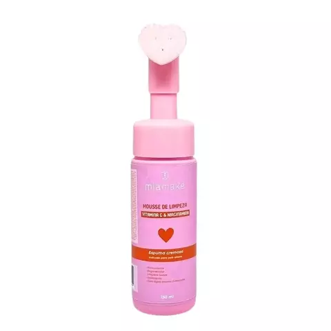 Mousse de limpeza vitamina C Mia make - comprar online