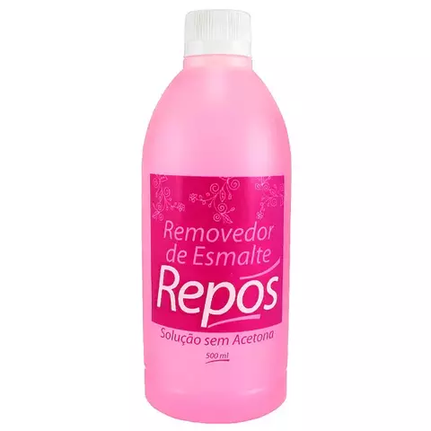 Removedor de esmalte sem acetona 500ml Repós