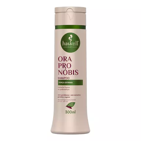 Shampoo ora-pro-nóbis 300ml Haskell