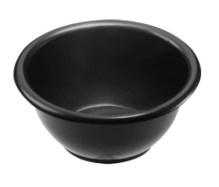 Bacia para manicure preta