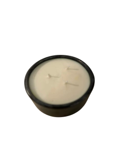 Vela Artesanal de Cerámica Gris XL 600 cc - comprar online