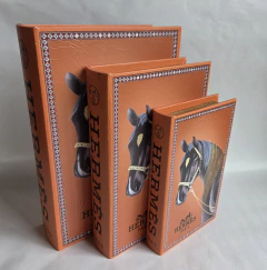 Libro Caja HERMES Chico, Mediano y Grande - comprar online