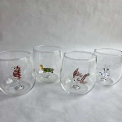 Vaso de Vidrio 3D - comprar online