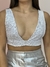 Cropped paetê Yara - Mf Store Girls