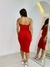 Vestido ribana mid tomara que caia - loja online