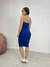 Vestido ribana mid tomara que caia - comprar online