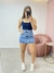 Saia Jeans Barra a fio Escura na internet