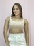 Cropped Curtinho Canelado - loja online
