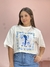 Cropped Soltinho Estampado - comprar online