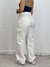 Calça Wide Leg Cargo Off White - loja online