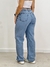 Calça Jeans Wide Leg Rasgo - Mf Store Girls