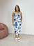 Vestido Estampado Decote - loja online