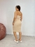 Vestido ribana mid tomara que caia - loja online
