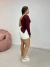 Blusa Recorte Uma Manga - loja online
