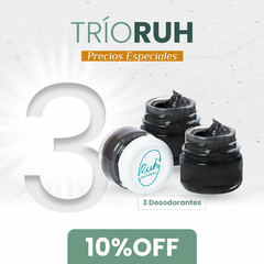 Trío desodorante.