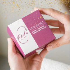 Crema hidratante para ducha (Red Velvet) - Ruh Natural | Aprobados por ANMAT