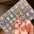 40 Adesivos de Unha 3D Flores com Pedrinhas