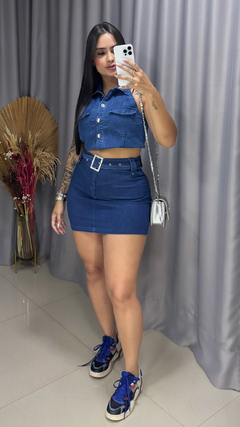 Conjunto Jeans - Lavagem Média
