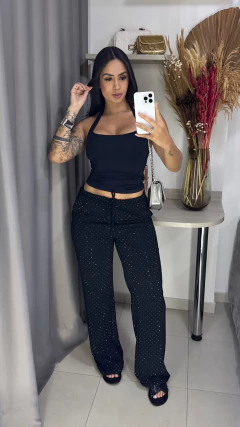 Blusa Manu - Preto - Anna Closet DF 