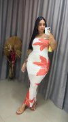 Vestido Gabi Tule - Branco - comprar online