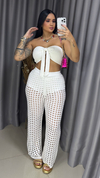 Conjunto 3 Peças Tricot Premium - Branco - comprar online