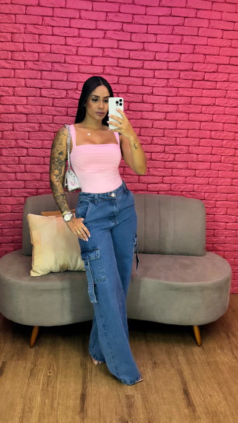 Blusa Nice - Rosa Bebê