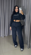 Conjunto Moletom Paris - Preto