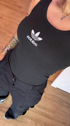 Regata Adidas - Preta - comprar online