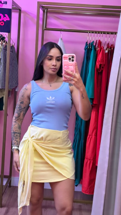 REGATA ADIDAS - AZUL na internet