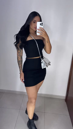 Short Saia Montaria - Preto - comprar online