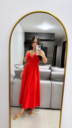 Vestido Bruna - Vermelho