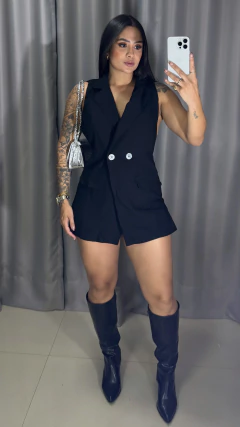 macaquinho Luisa - Preto - comprar online