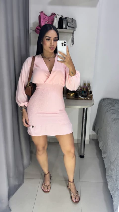 Vestido Eva Jeeh Moraes - Rosa