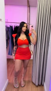 Cropped Ana Vitória- vermelho