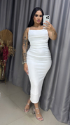 Vestido Tati Malha Premium - Branco