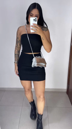 Short Saia Montaria - Preto