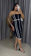 Vestido Erika Tomara Que Caia Tricot Premium- P &B - comprar online