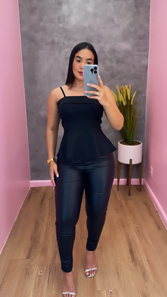Imagem do Blusa Isabella Alfaiataria - Preto