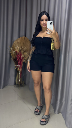 Conjunto Linho - Preto - comprar online