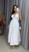 Vestido Bruna - Branco